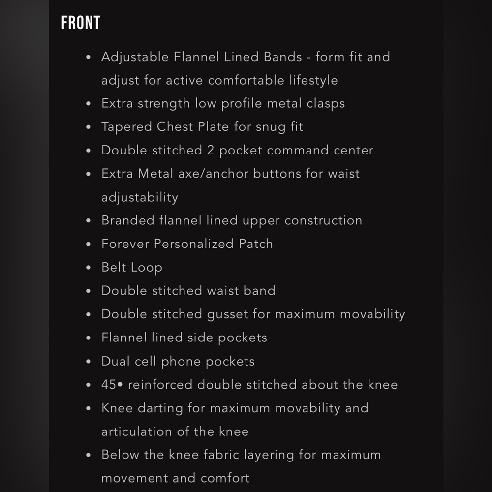 NWOT Camo Women's Forever Flag Nor Fail Overalls - Picture 10 of 12